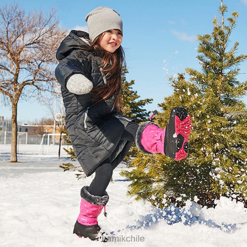 rosa botas de invierno RJT4Z303 Kamik niños centavo 3