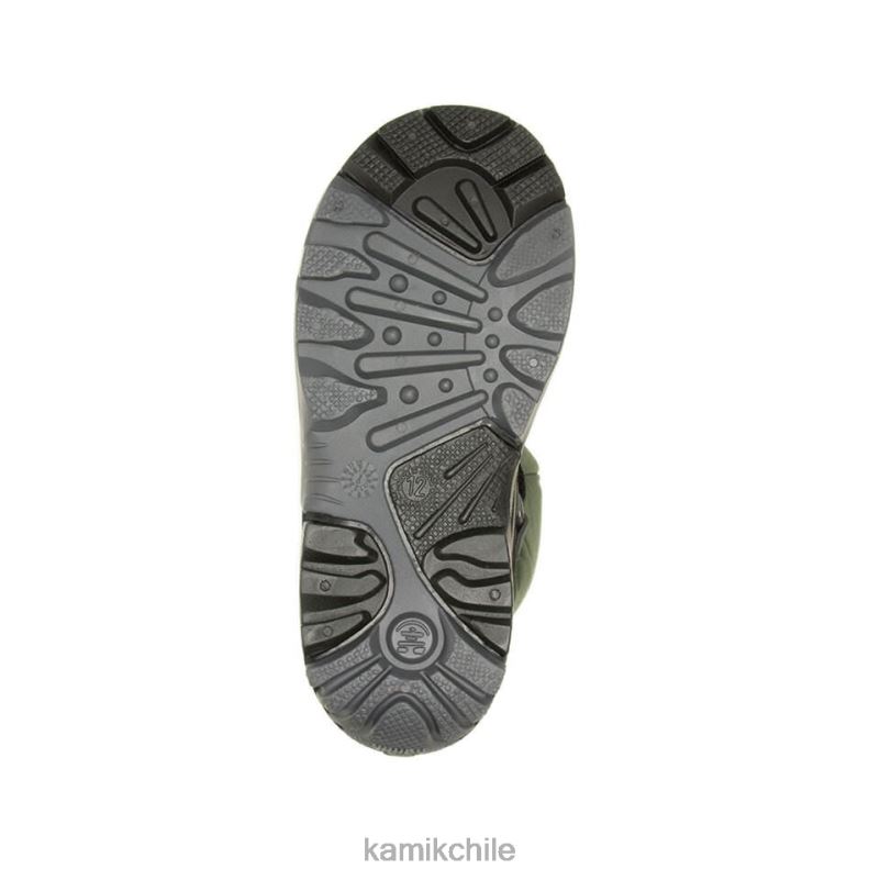 verde oscuro botas de invierno RJT4Z289 Kamik niños cohete