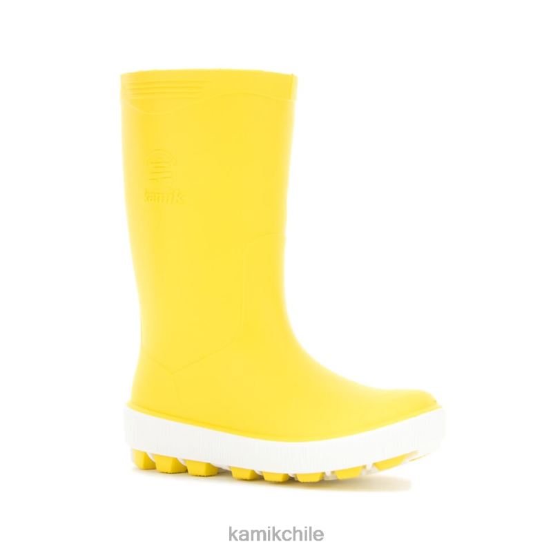 amarillo botas de lluvia RJT4Z190 Kamik niños aguas revueltas