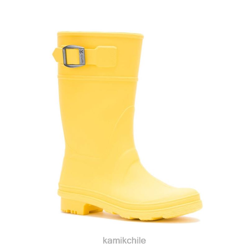 amarillo botas de lluvia RJT4Z202 Kamik niños gotas de lluvia