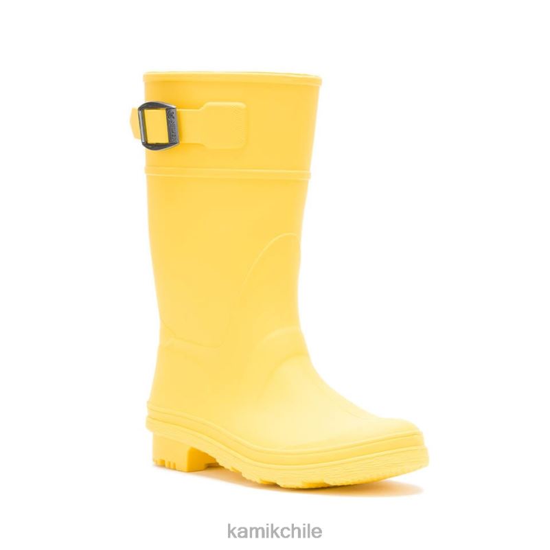 amarillo botas de lluvia RJT4Z202 Kamik niños gotas de lluvia