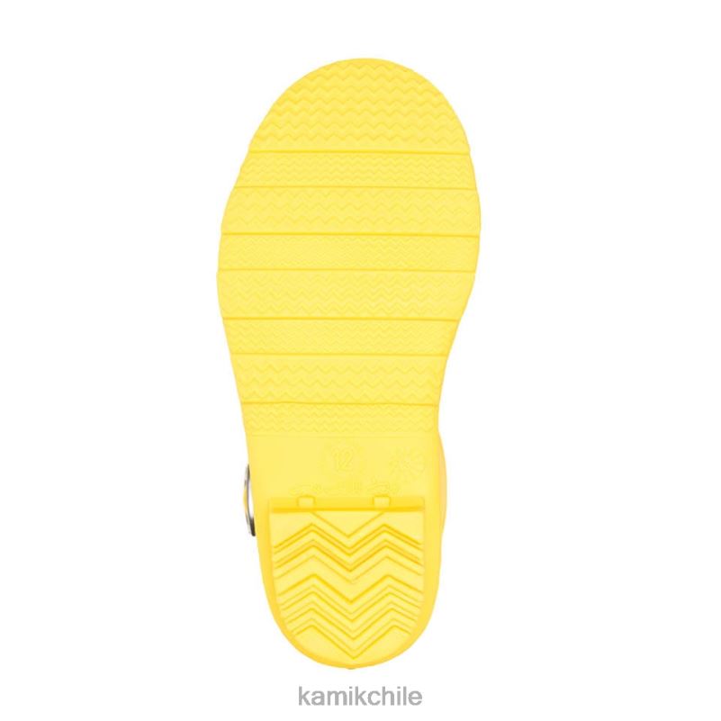 amarillo botas de lluvia RJT4Z202 Kamik niños gotas de lluvia