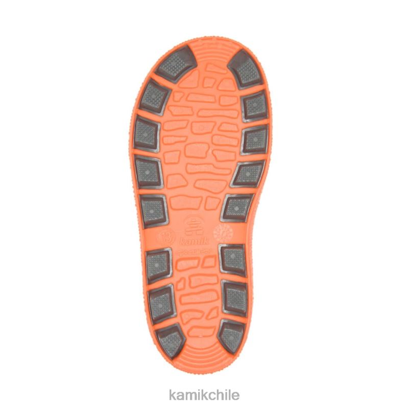 carbón botas de lluvia RJT4Z193 Kamik niños aguas revueltas