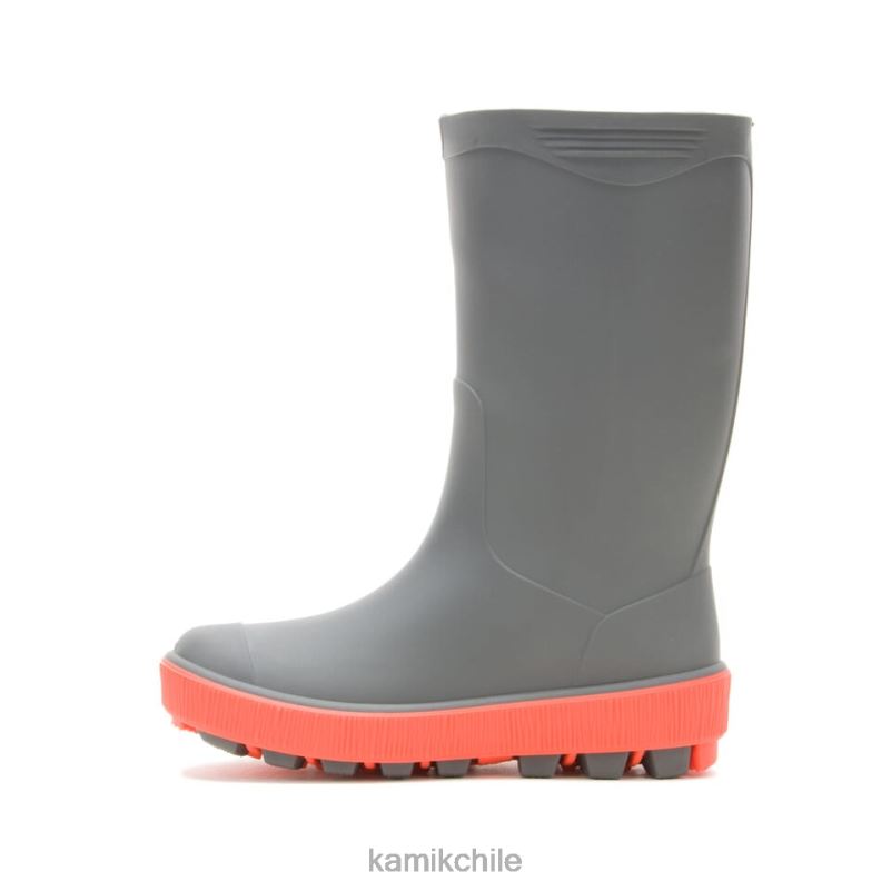 carbón botas de lluvia RJT4Z193 Kamik niños aguas revueltas