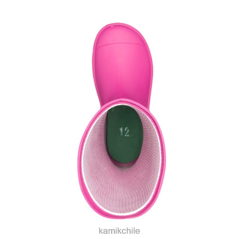 magenta botas de lluvia RJT4Z189 Kamik niños aguas revueltas