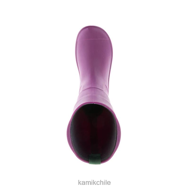 morado oscuro botas de lluvia RJT4Z194 Kamik niños aguas revueltas