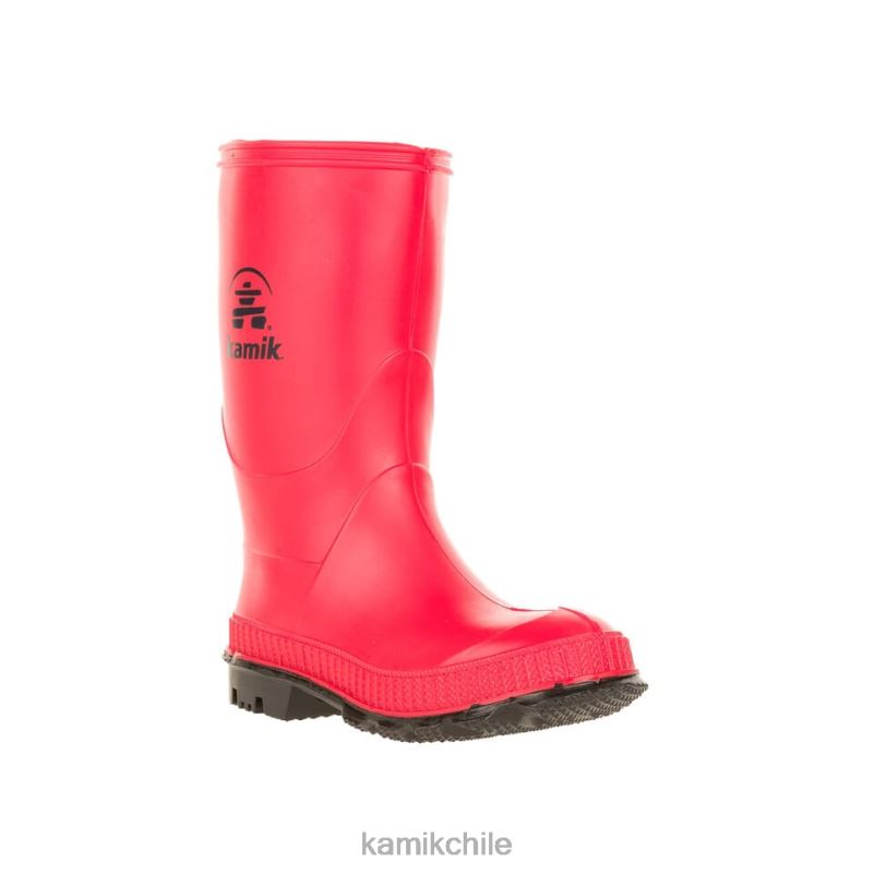 rojo botas de lluvia RJT4Z210 Kamik niños pisar muy fuerte