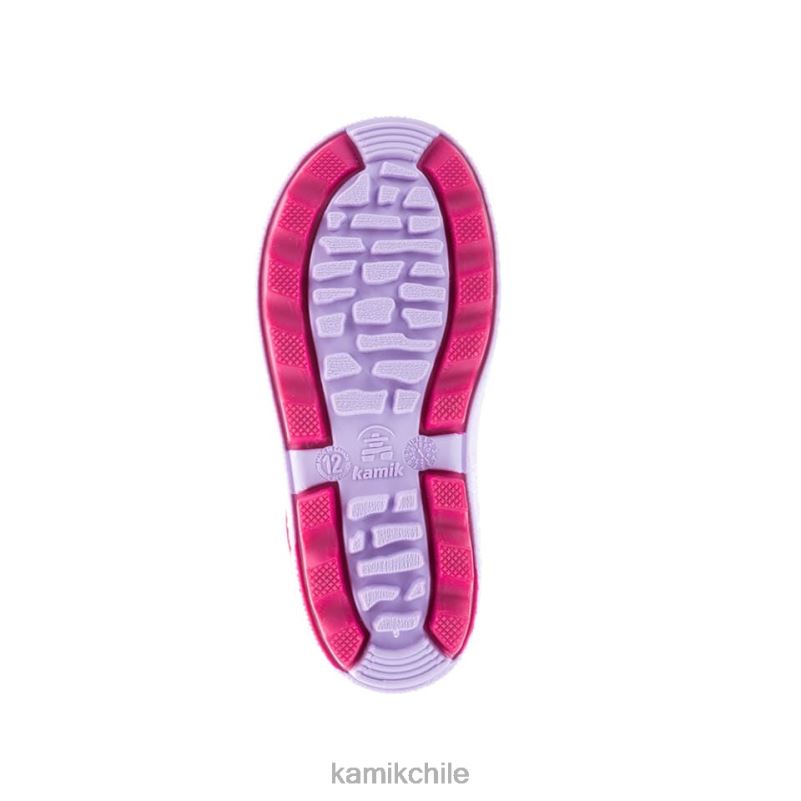 rosa botas de lluvia RJT4Z196 Kamik niños aguas revueltas
