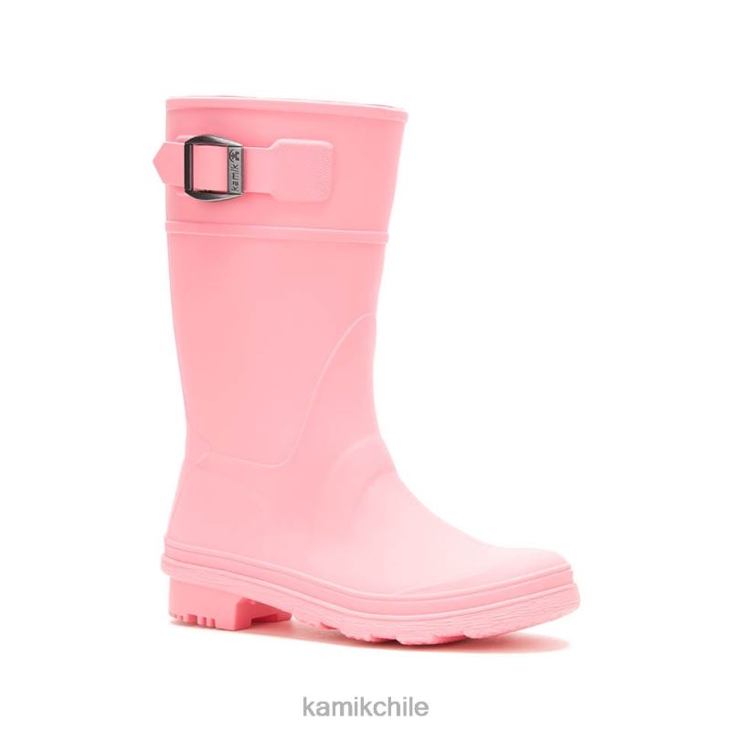 rosa botas de lluvia RJT4Z203 Kamik niños gotas de lluvia