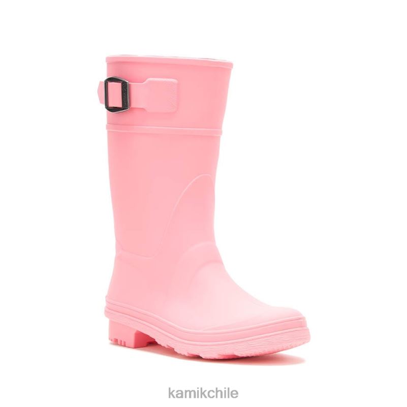 rosa botas de lluvia RJT4Z203 Kamik niños gotas de lluvia