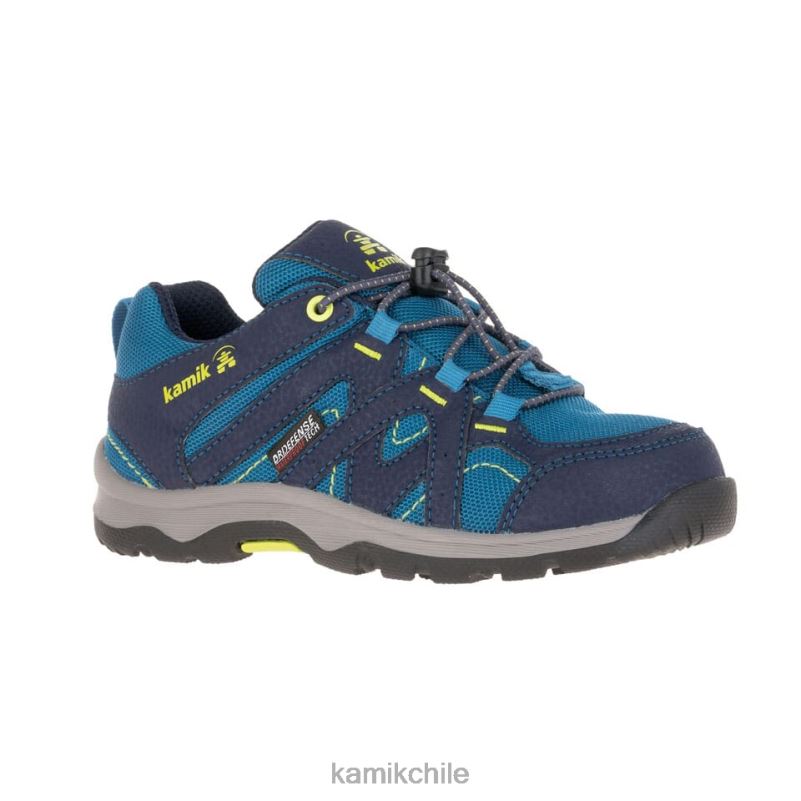 azul marino/lima multideporte RJT4Z186 Kamik niños trax