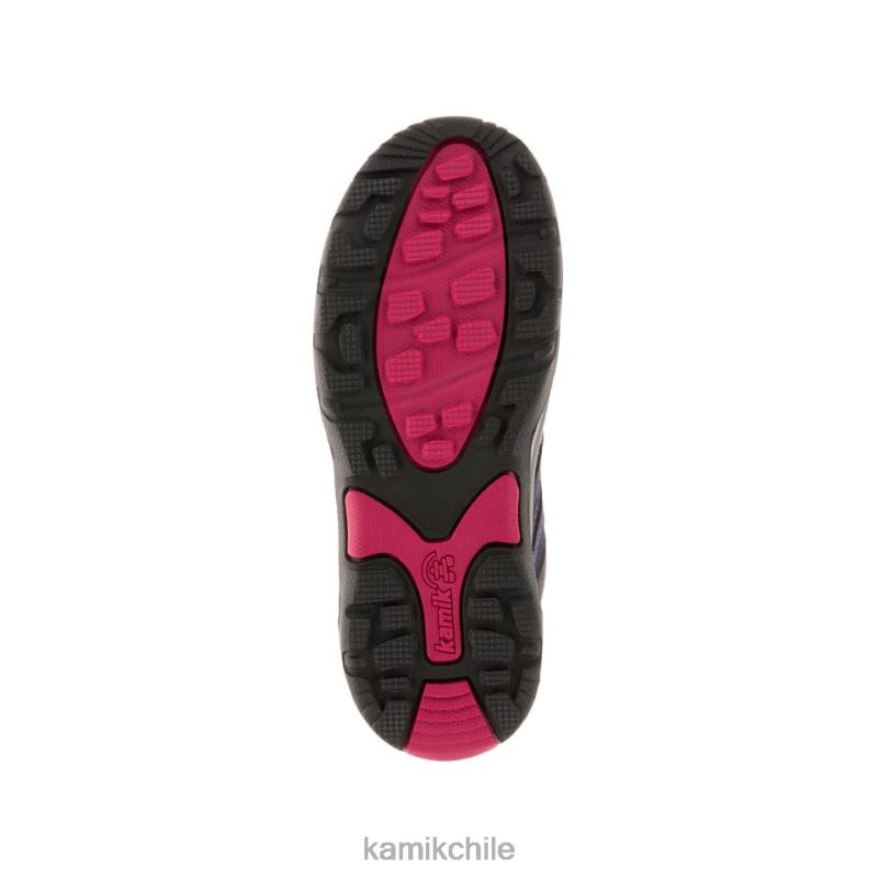 azul marino/rosa multideporte RJT4Z187 Kamik niños trax