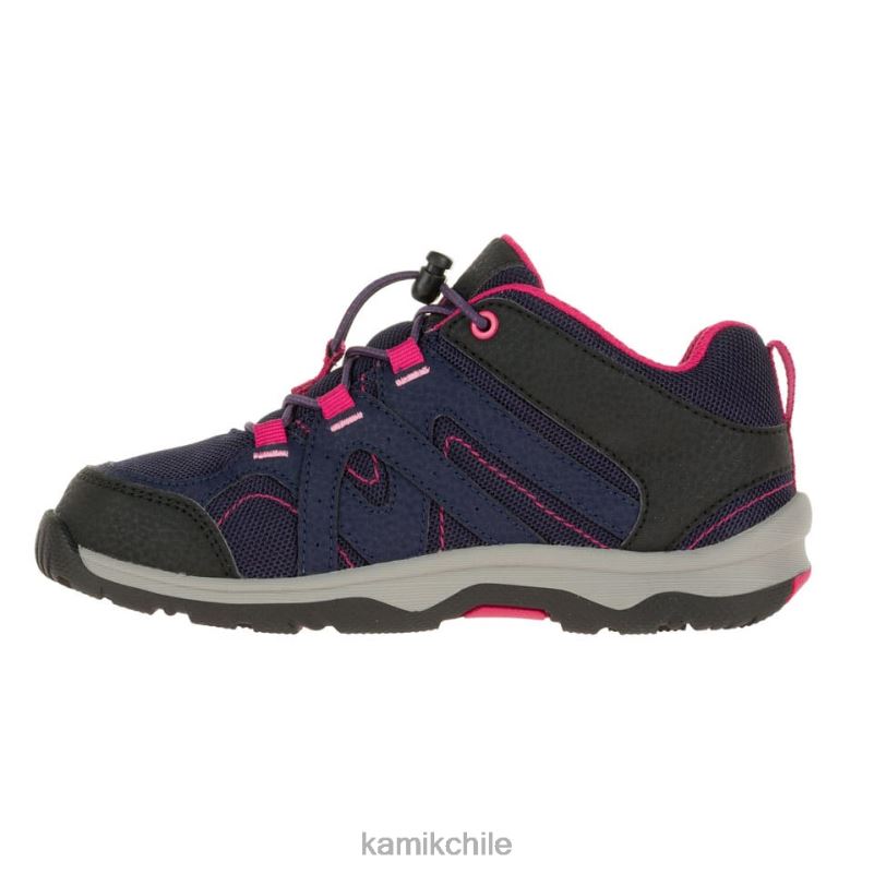 azul marino/rosa multideporte RJT4Z187 Kamik niños trax