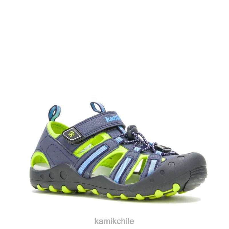 azul sandalias RJT4Z235 Kamik niños cangrejo