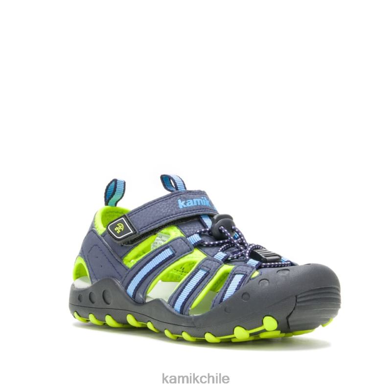 azul sandalias RJT4Z235 Kamik niños cangrejo