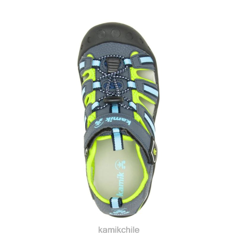 azul sandalias RJT4Z235 Kamik niños cangrejo