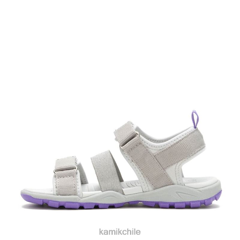 plata sandalias RJT4Z253 Kamik niños costa