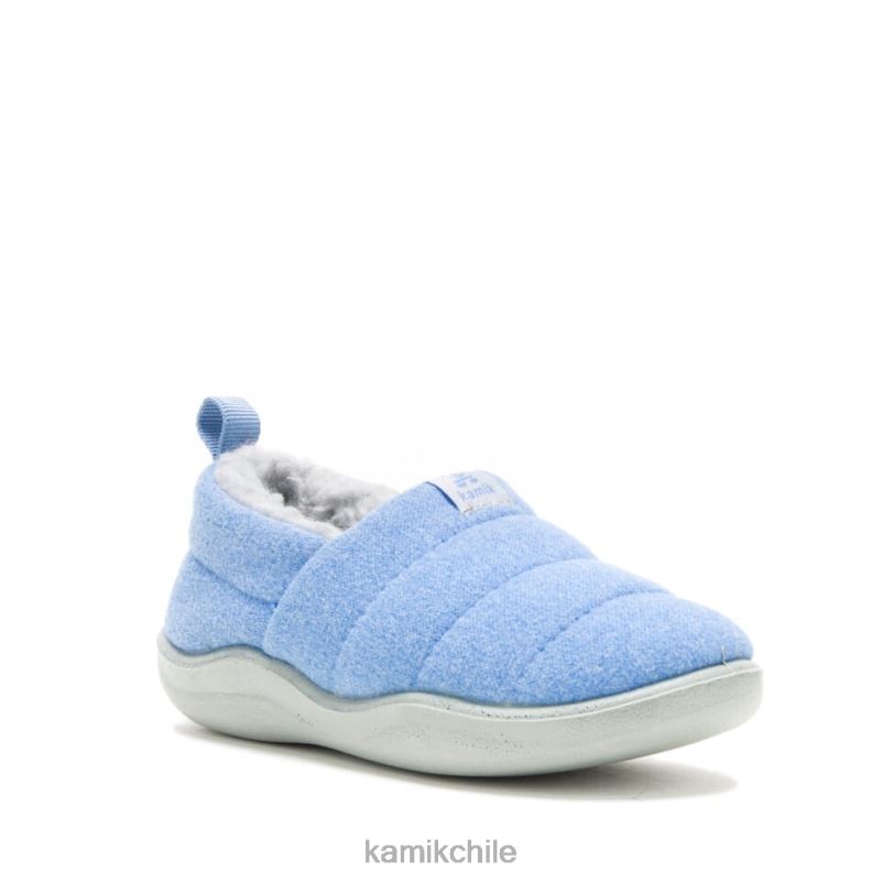 azul claro zapatillas RJT4Z350 Kamik niños chalet acogedor