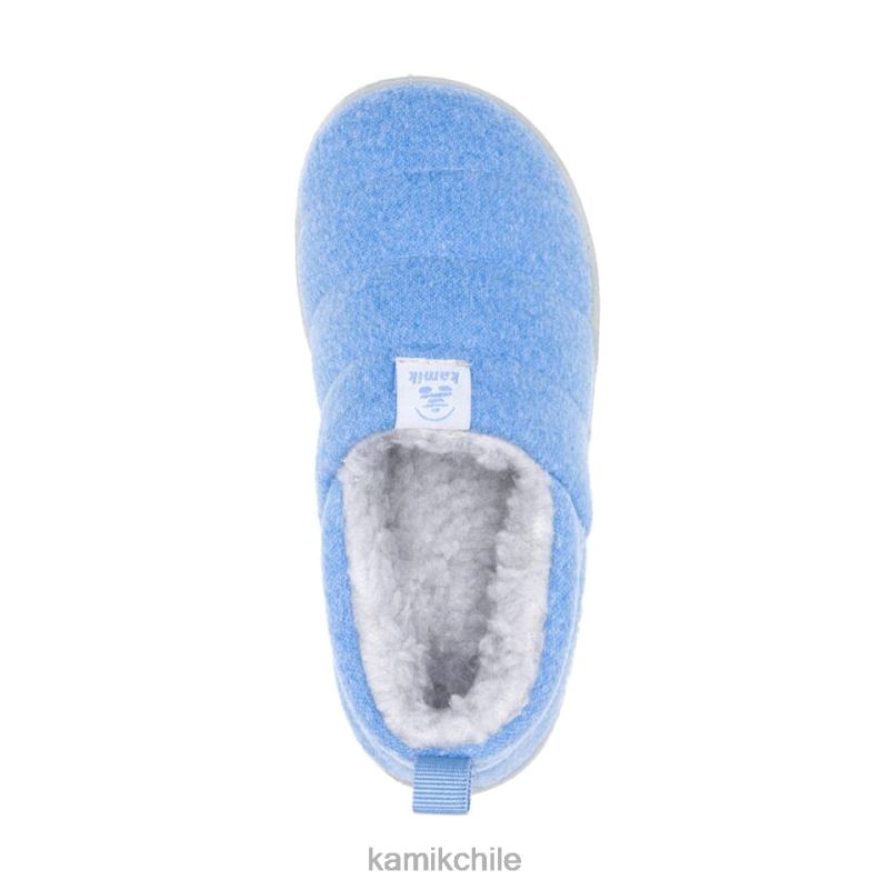 azul claro zapatillas RJT4Z350 Kamik niños chalet acogedor