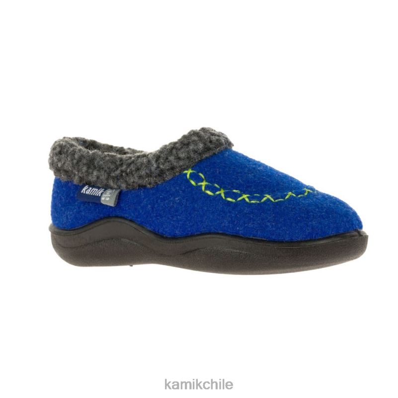 azul zapatillas RJT4Z345 Kamik niños acogedora cabaña 2