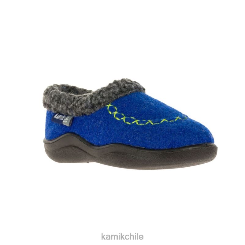 azul zapatillas RJT4Z345 Kamik niños acogedora cabaña 2
