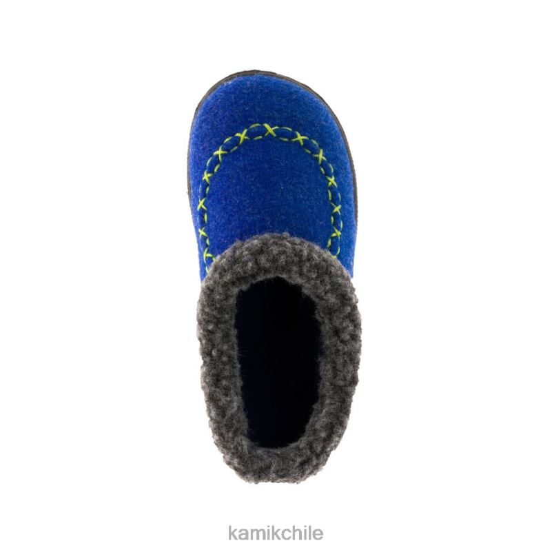 azul zapatillas RJT4Z345 Kamik niños acogedora cabaña 2