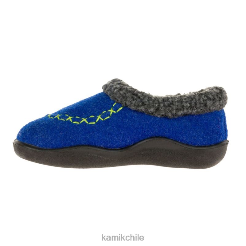 azul zapatillas RJT4Z345 Kamik niños acogedora cabaña 2