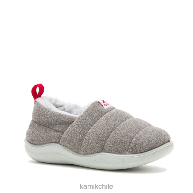carbón zapatillas RJT4Z349 Kamik niños chalet acogedor