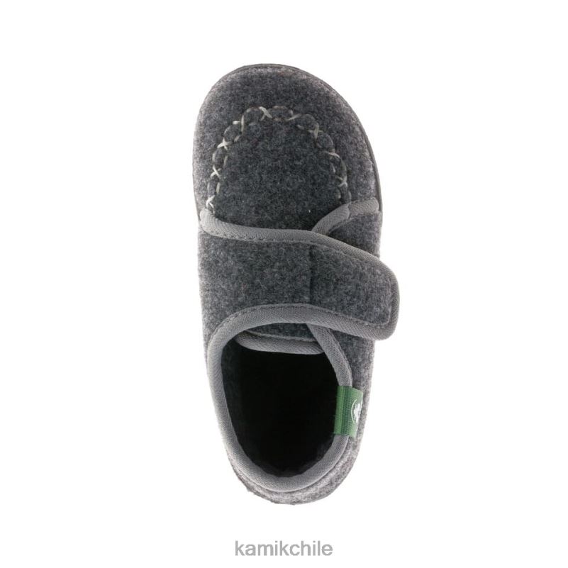 negro/carbón zapatillas RJT4Z355 Kamik niños acogedorlodge