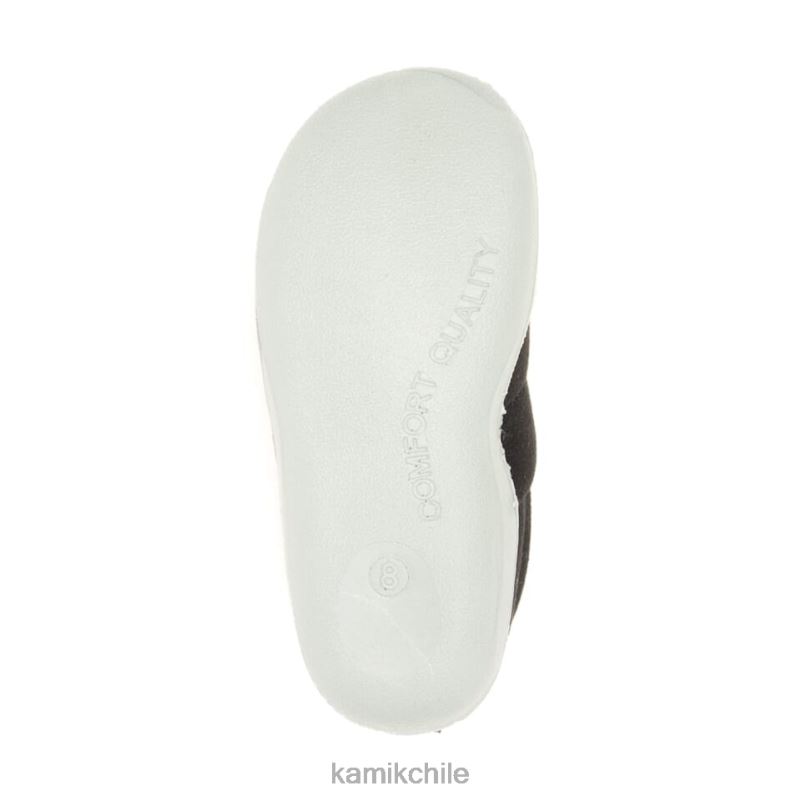 negro zapatillas RJT4Z352 Kamik niños chalet acogedor