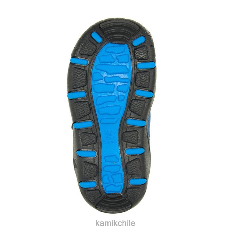 azul marino claro zapatos RJT4Z183 Kamik niños rápidos