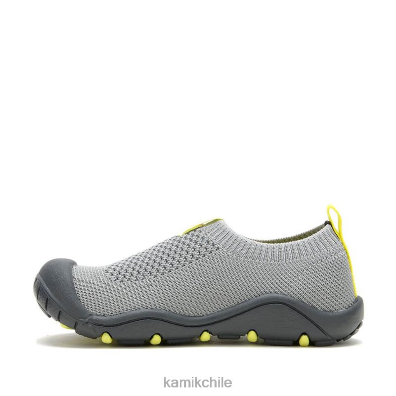 gris oscuro zapatos RJT4Z179 Kamik niños grada