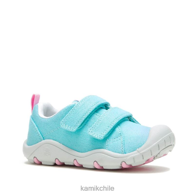 verde azulado zapatos RJT4Z177 Kamik niños camden