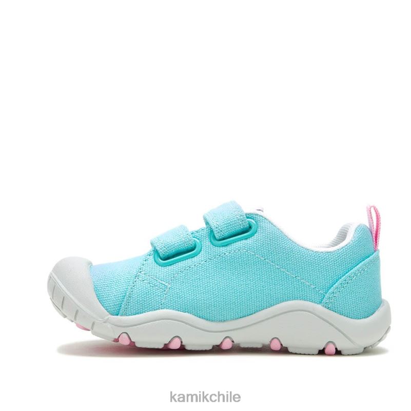 verde azulado zapatos RJT4Z177 Kamik niños camden